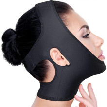 Kompressionsverband für Hals und Kinn, V-förmige Gesichtsmaske, Doppelkinnverband, V-förmiger Lifting-Gesichtsverband, Lifting-Maske