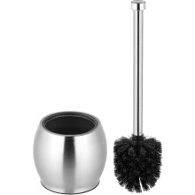 Toilettenbürste, Toilettenbürste ohne Bohren, Toilettenbürste aus Edelstahl 304, Toilettenbürsten-Set (inkl. Bürste)