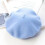 Dames winterbaret, wollen baret, warme gebreide wollen muts 1