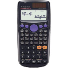 Wissenschaftlicher Taschenrechner, schwarzer Mini-Taschenrechner mit wissenschaftlichen Funktionen, technischer Statistik-Taschenrechner