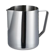Kaffemælkekop, mælketekop i rustfrit stål, smeltevokskop