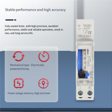 Mechanical Timer 110V SUL180a SYN161H Analog24 Hour Mechanical Programmable DIN Rail Timer