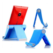 Universelle Handyhalterung/Tablet-Ständer für Handys, blau, kompakt