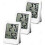 Hygrometer - Hygrometer - 3er-Pack - Digitales Hygrometer - Mini-Thermometer und 1