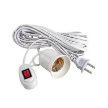 E27-Fassung mit Schalterlampenhalteradapter