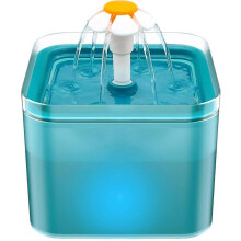 Katzenwasserspender, ultraleiser Wasserspender, Katzenwasserspender mit LED-Beleuchtung