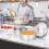 6-inch Stainless Steel Cake Pan Set 4 pcs 3