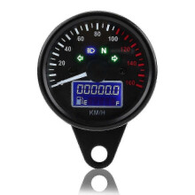 Motorrad-Tachometer 2026, universeller digitaler LCD-Motorrad-Tachometer (neu)