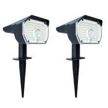 Lampes Solaires D'Extérieur Étanches, 3 Modes D'Éclairage, Appliques Murales Solaires pour Allée de Jardin et Aménagement Paysager Extérieur