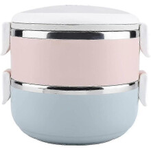 304 Runde Lunchbox, mehrlagige Lunchbox mit versiegelter Isolierung, Geschenk-Lunchbox