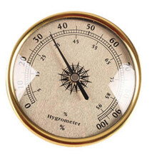 Hygrometer, analoges Hygrometer, mechanisches rundes Hygrometer, Feuchtigkeitsmesser