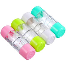 Neviditeľné puzdro na šošovky, mini cestovné puzdro Rgp, pevné ochranné puzdro, sada 4 ks