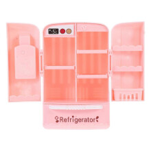 Miniatur-Kühlschrank-Spielzeug, Puppenhausmöbel, dekorativer Mini-Kühlschrank