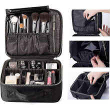 Kosmetiktasche, tragbare Kosmetiktasche, Make-up-Etui, professionelle Make-up-Artist-Tasche, Make-up