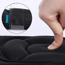 Knieschoner, atmungsaktiv und komfortabel dank ergonomischem Design, Schwarz, Größe M, Knieschoner für Basketball und Fußball