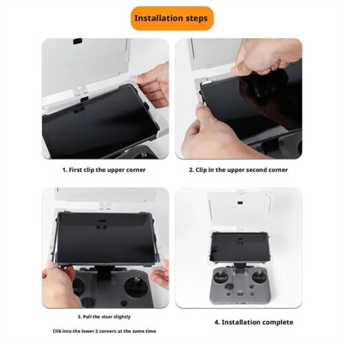 For   4 Pro Remote Control RC Pro 2 Sun Hood Screen Protective Light Case for   4 Pro Drone Accessories 2