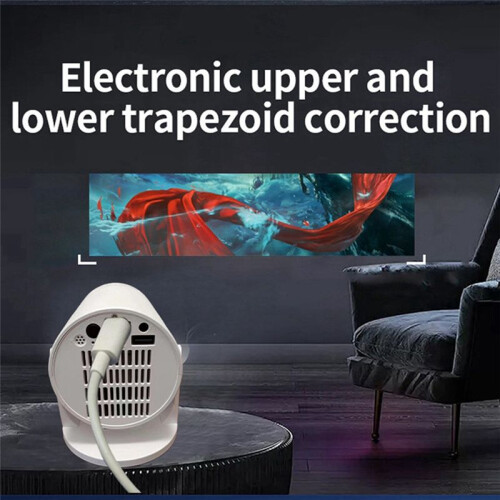Y200 Mobile Phone Cable Connection with the Same Screen Projector Portable -Compatible Projector 180 Degree Rotation 1