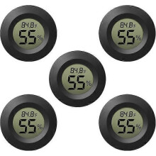 Digitális LCD kijelzős 5 darabos higrométer