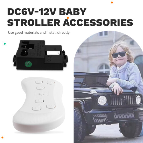 HY2401RX Children'S Electric Vehicle Remote Control Receiver, DC6V-12V Controller Main Board Accessories 2