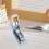 Gradient Macaron Mini Stapler – Portable, High-Capacity, One-Hand Use for Students & Office; Compatible with Standard Staples 5