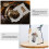 2 Pcs White Resin Square Photo Frames for Home & Studio 5