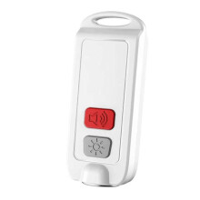 Alarmă personală, alarmă de siguranță pentru femei cu lumină LED SOS, sirenă 130DB, dispozitiv sonor breloc impermeabil pentru copii v