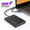 Gabinete USB 3.1 Tipo C para HDD/SSD  de 2,5 Polegadas com Velocidade de Transferência de 6 Gbps 6