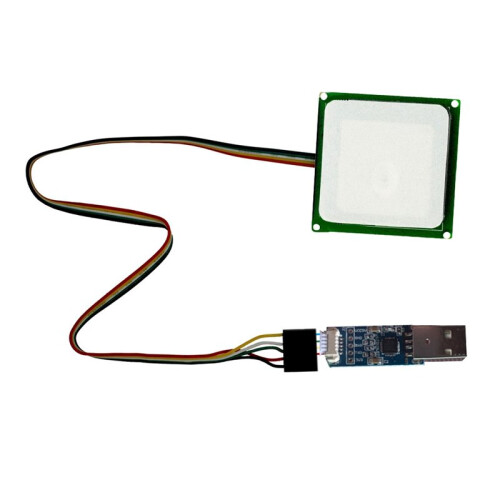 YRM100 TTL UHF RFID Reader Module with ESP32 Interface Integrated RFID Antenna 35x40mm 1