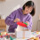 Rotating Calendar Fruit Core Shape Rotatable Calendars Home Tabletop Decor 3