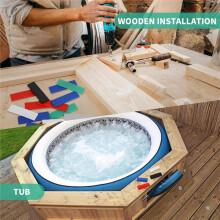 180 Pcs Plastic Shims for Leveling, Composite Shims, Furniture Flat Shim, Thickness 3/64, 5/64,1/8,5/32,13/64,15/64 Inch