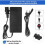 48V-54.6V 2A Charger Triangular Plug Power Adapter Plug Connector for Electric Vehicles Scooters EU Plug 2
