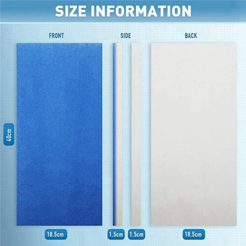 8Pcs Airbrush Hobby Airbrush Spray Booth Filter Polyester Booth Replace Filter Fit for Master 2
