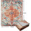 Boho Flannel Throw Blanket 40 x 50 in Orange Blue 4
