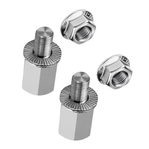 Bicycle Hub Hitch Adapter, M10x1.0 Thru Axle Adapter, Universal Bicycle Trailer Coupling Connector 2