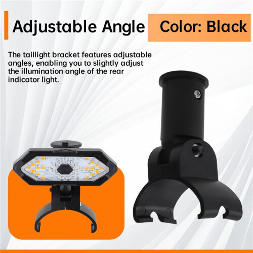 Electric Scooter Rear Indicator Mount Adjustable Mudguard Mount Holder Taillight Mud Guard Bracket for M365 Pro 2 MI 4 2