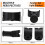 Electric Scooter Rear Indicator Mount Adjustable Mudguard Mount Holder Taillight Mud Guard Bracket for M365 Pro 2 MI 4 5