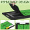 Hitting Mat for Swing Detection, Path Feedback  Practice Mat, Impact Mat for Indoor Outdoor 2