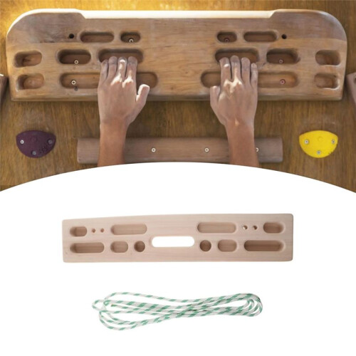 Convenient Fingerboard Wooden Climbing Board Hanging Training Finger Strength Training Pull-Ups 2