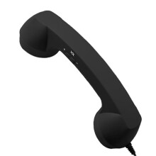 Teléfono Retro Tipo C, Receptor de Teléfono Móvil de Estilo Vintage con Audio Mejorado.