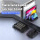 Vertical Laptop Stand Holder Adjustable Desktop Notebook Dock for  Phone for  Tablet 3In1 Storage Holder B 2