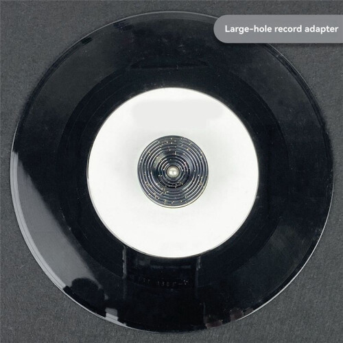 LP45 RPM Turntable Adapter Turntable Phonograph Audio Conversion Base for EP Vinyl Record Turntable Gramophone 1
