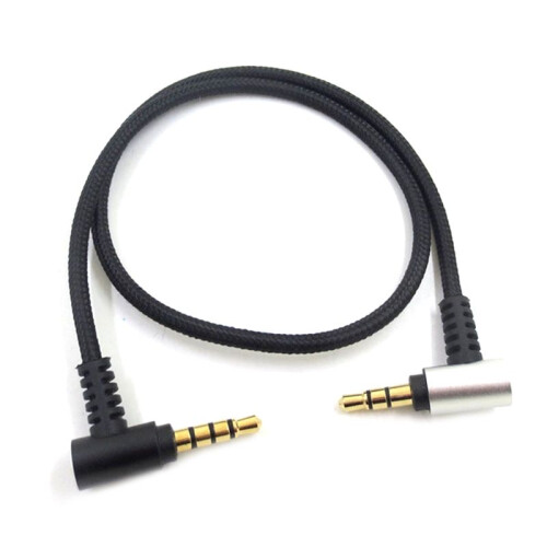 TRS to TRRS Microphone Cable 3.5mm Adapter Cable for  SC7 Wireless Go Videomic Pro+ Microphone Cable 1