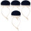 Polyester Wrist Pincushion Compact Design For Children Beginners Household Sewing Tools 3