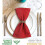 12 Pack Cotton Cloth Napkins 20x20 in Red 4