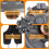 50Piece  Spikes,  Cleats Replacement with Cleat Spanner, Metal Thread Screw 6 mm Soft Pins Stud 3