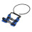 Blind Dog Ring Harness Blue Adjustable Sturdy Bumper Guard for Pets S 11