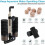 Aquarium Double Sponge Filter, Comes with 2 Spare Sponges (S) 4