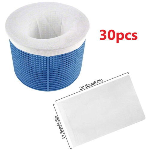 Poolskimmer-Socken, 30er-Packung, ultrafeines Netzgewebe 1