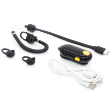 UHF 400-470MHz 0.5W Walkie Talkie Ear Hanging Two Way Radio Model Ear Hanging