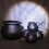 YingYouFu Mini Witch Cauldron Set 4-Piece Halloween Decor 4